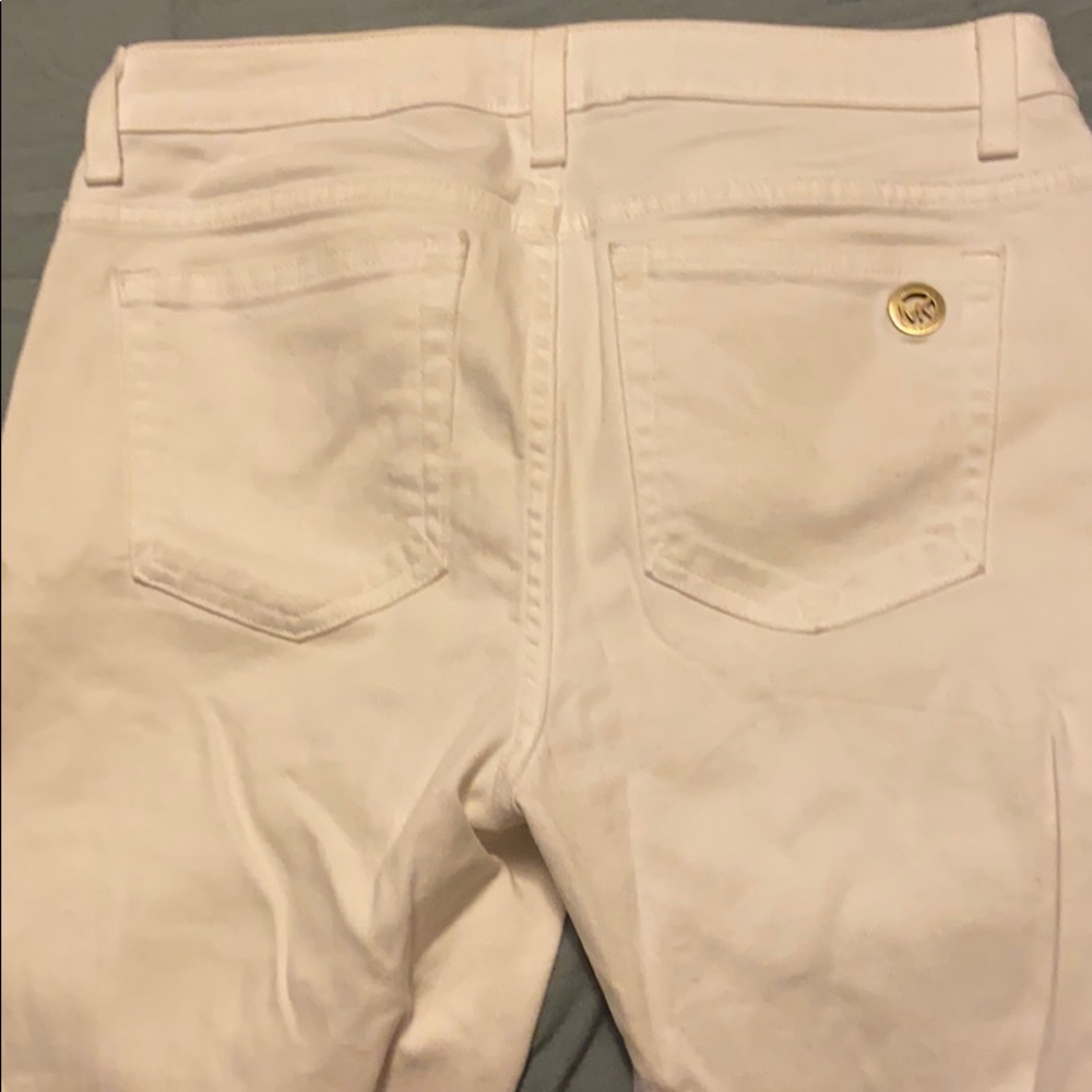 Michael kors white jean. Size 2 . Like new